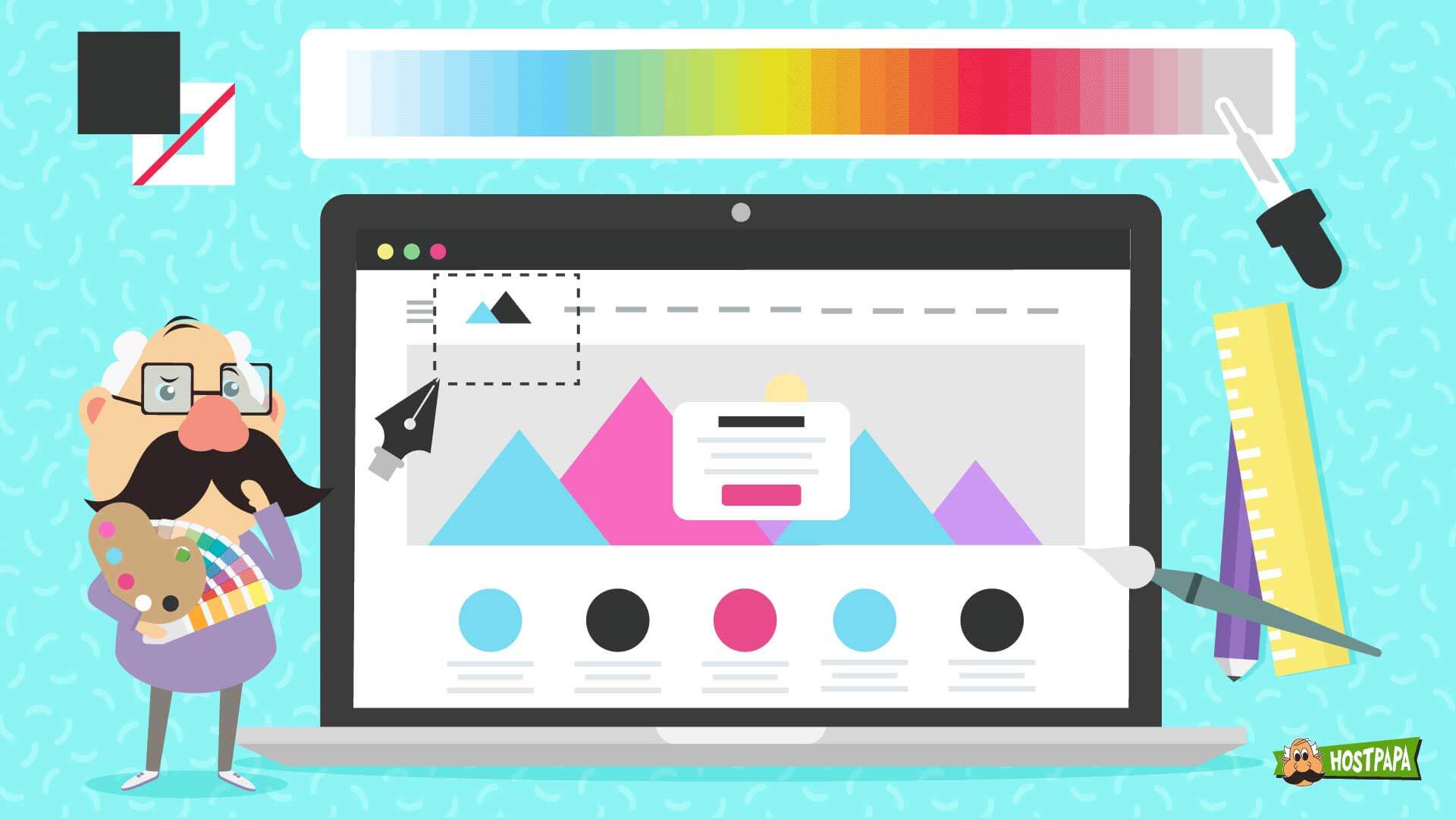 راهنمای انتخاب رنگ مناسب برای وبسایت ، طراحی سایت در رشت ، طراحی سایت در گیلان | پدیدار مارکتینگ