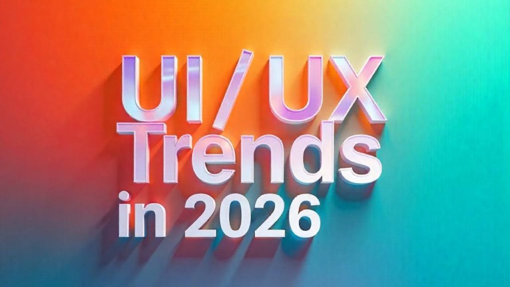 ترندهای طراحی UI/UX 2026