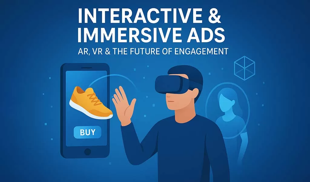 Immersive Design یکی تز ترندهای طراحی UI/UX 2026